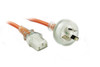 1M Medical Power Cable Orange