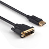 2M Displayport to DVI-D Cable