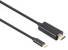 2M USB Type-C Male to HDMI 2.0b 4K@60Hz Cable Supports HDR10