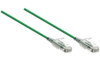 0.25M Slim CAT6 UTP Patch Cable LSZH in Green