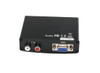 HDMI to VGA + R/L 2 RCA Audio Converter Box ( with power adaptor )