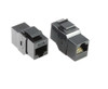 CAT6 Keystone Inline Coupler ( Black )