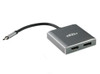 20CM USB 3.1 Type-C to Displayport & HDMI Converter 4Kx2K