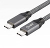 2M USB 3.2 ( 3.1 GEN 2x2 ) Type-C M/M Cable supports 10G, 20Gbps/100W