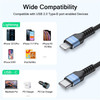 2M Apple MFI Certified Type-C to Lightning Cable