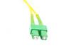 50M LC-SCA OS1/OS2 9/125 Singlemode Duplex Fibre Patch Cable