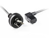 3M Wall to Right Angle IEC C13 Power Cable 