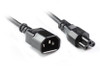 2M IEC C5 to IEC C14 Power Cable