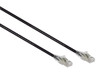 0.3M Black Small Diameter CAT6A 10G F/UTP 28AWG Cable LSZH ( Component Test )