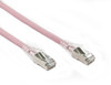 0.25M Salmon/Pink CAT6A SFTP Cable LSZH ( Component Test )