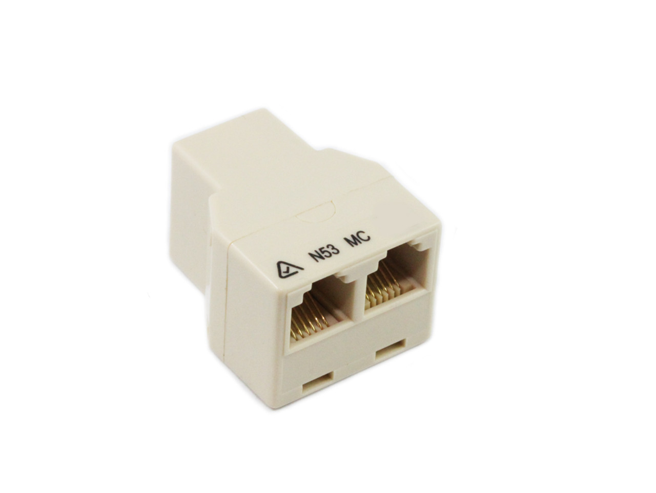 RJ12 6P6C 3 Way Coupler