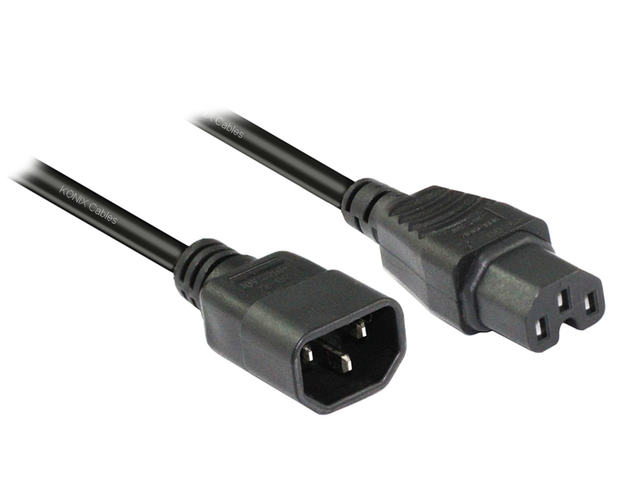 3M C14 to C15 High Temperature Power Cable 3x1.0mm2
