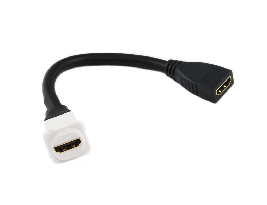 20CM HDMI 4K x 2K Keystone Jack Cable Austronic Cables and Accessories Pty Ltd