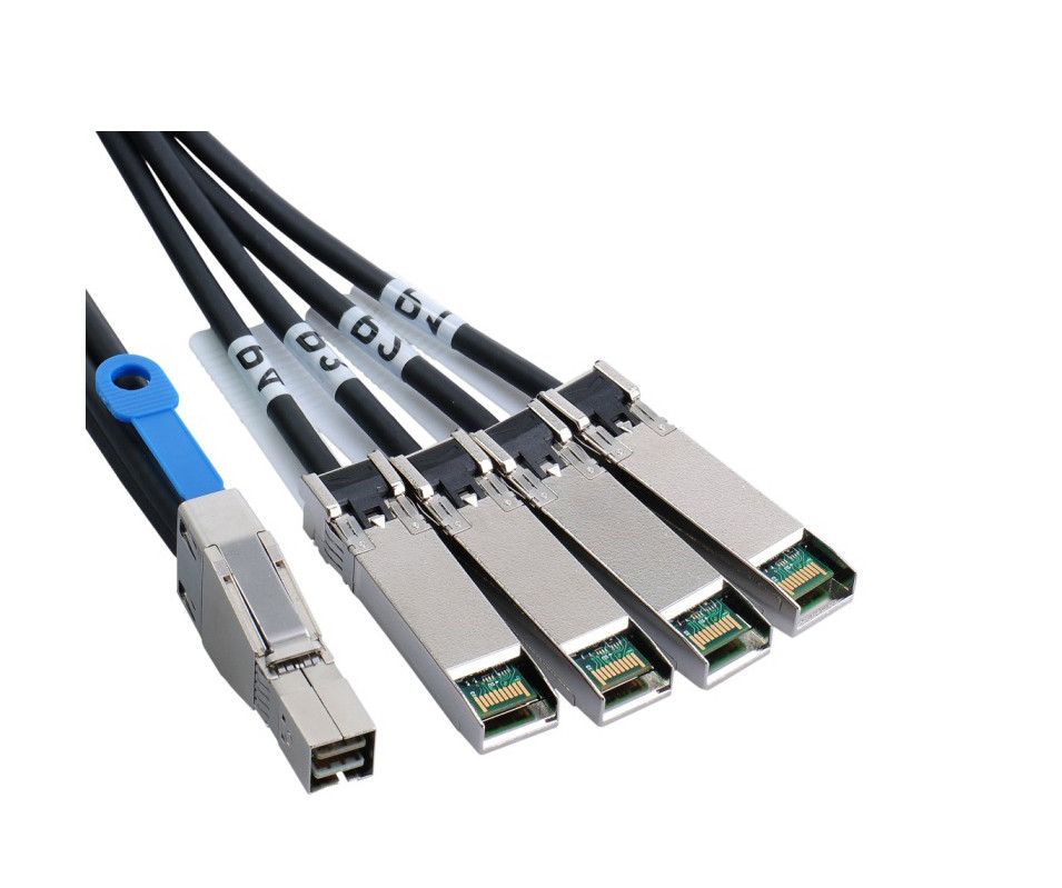 1M Mini SAS SFF-8644 To SFF-8644 External HD Cable – 12Gb/s – Server Storage