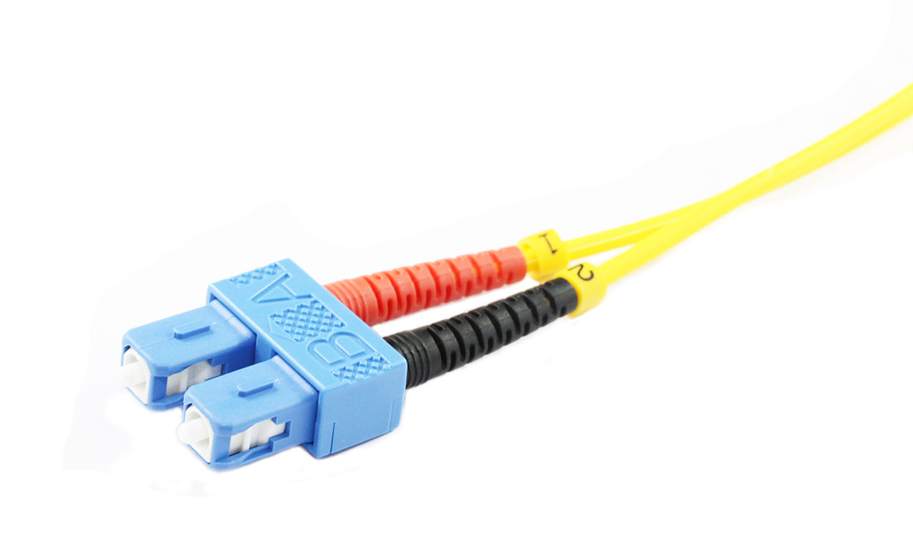 1M LC-SC OS1/OS2 9/125 Singlemode Duplex Fibre Patch Cable