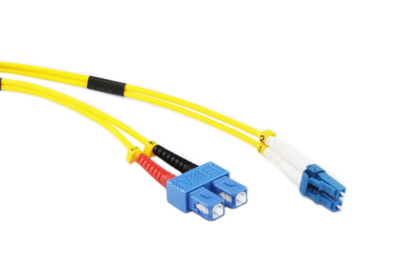 10M LC-SC OS1/OS2 9/125 Singlemode Duplex Fibre Patch Cable