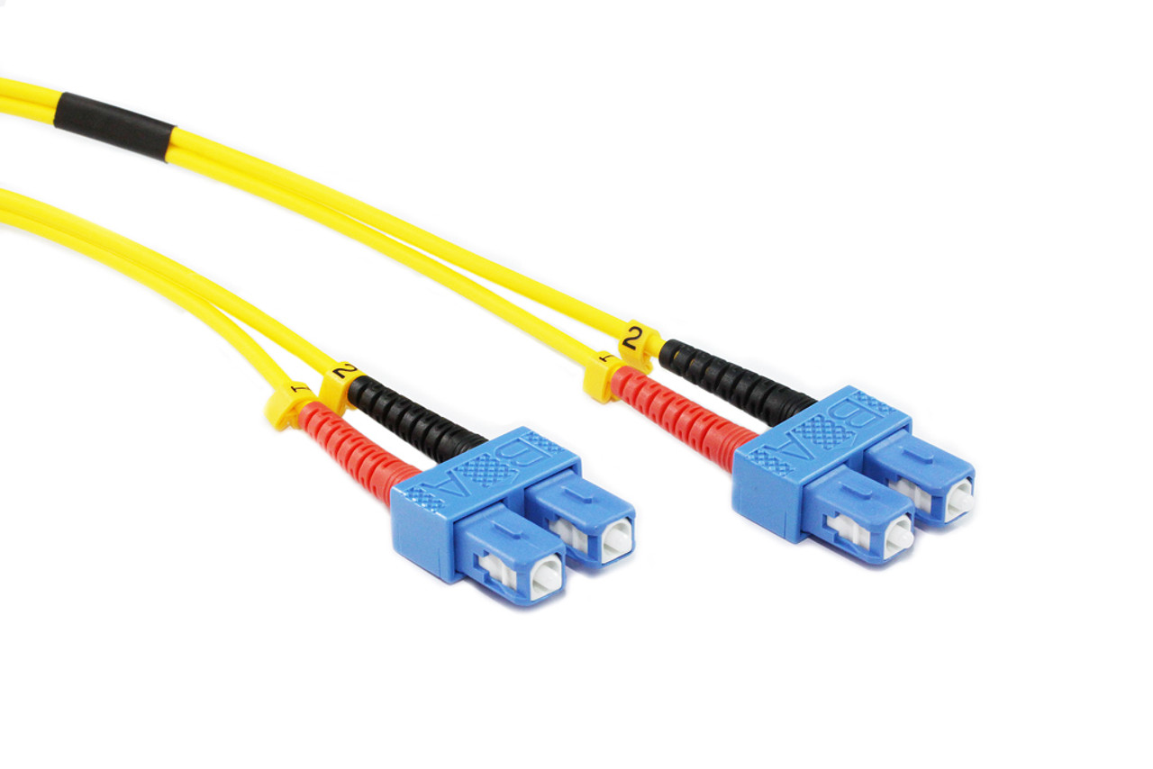 2M SC-SC OS1/OS2 9/125 Singlemode Duplex Fibre Patch Cable