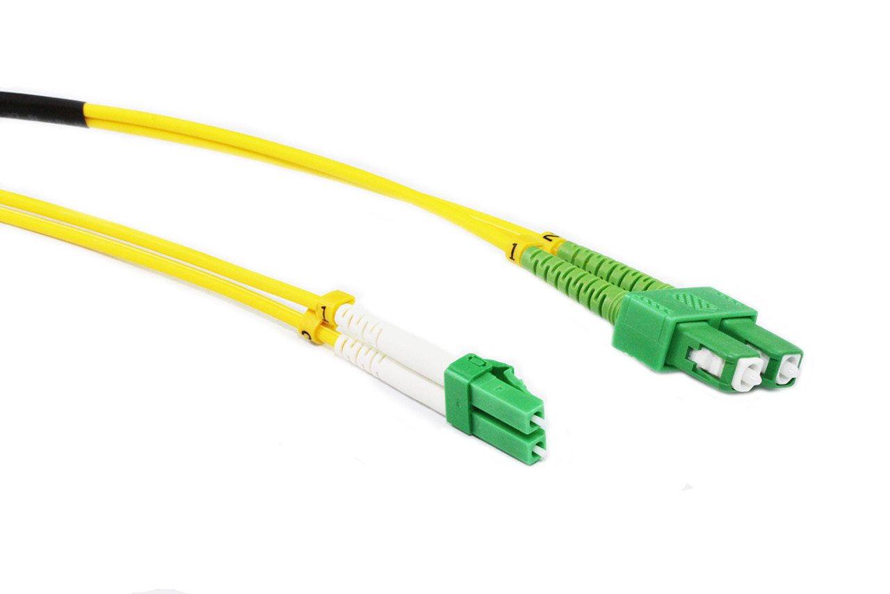 2M LCA-SCA OS1/OS2 9/125 Singlemode Duplex Fibre Patch Cable