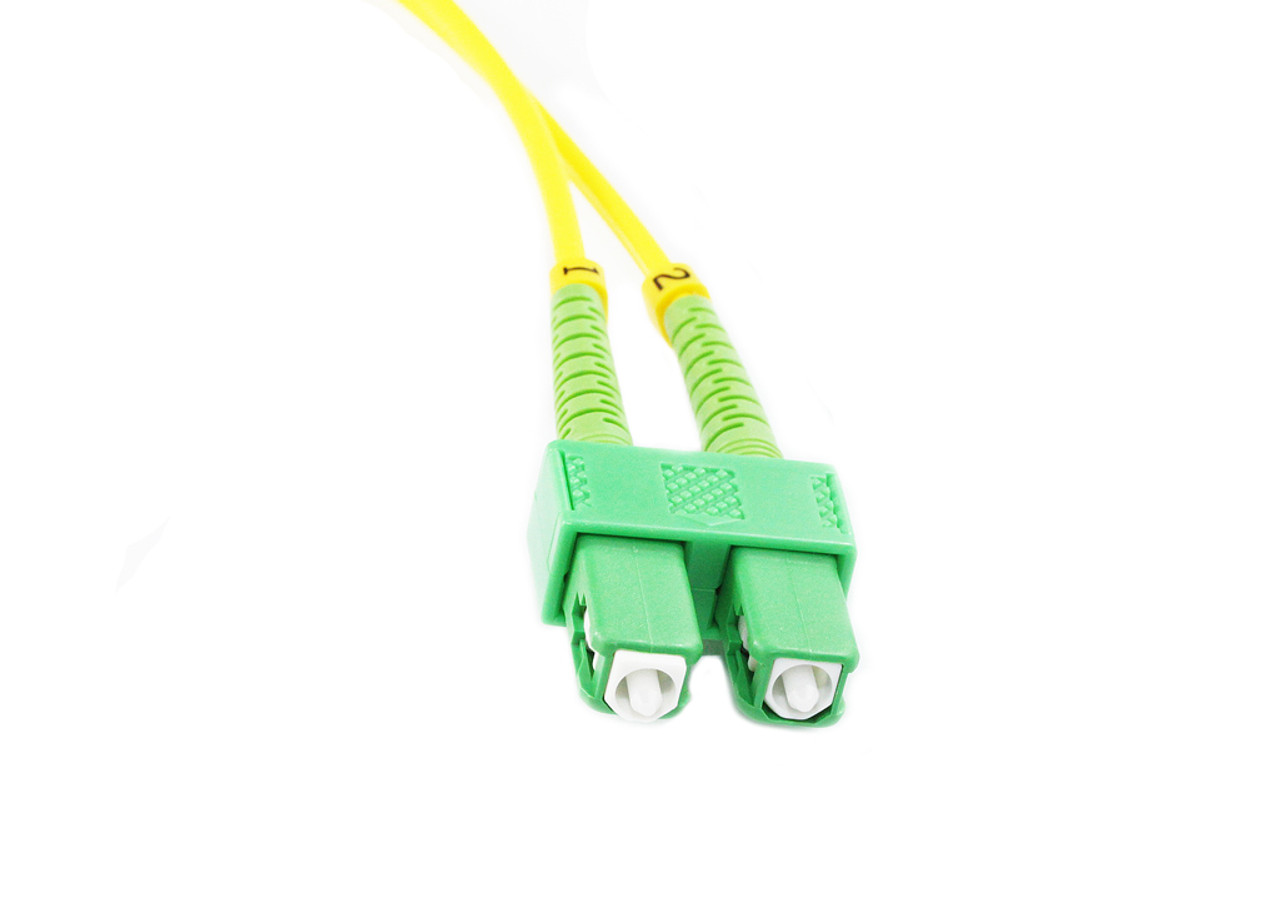 30M LC-SCA OS1/OS2 9/125 Singlemode Duplex Fibre Patch Cable
