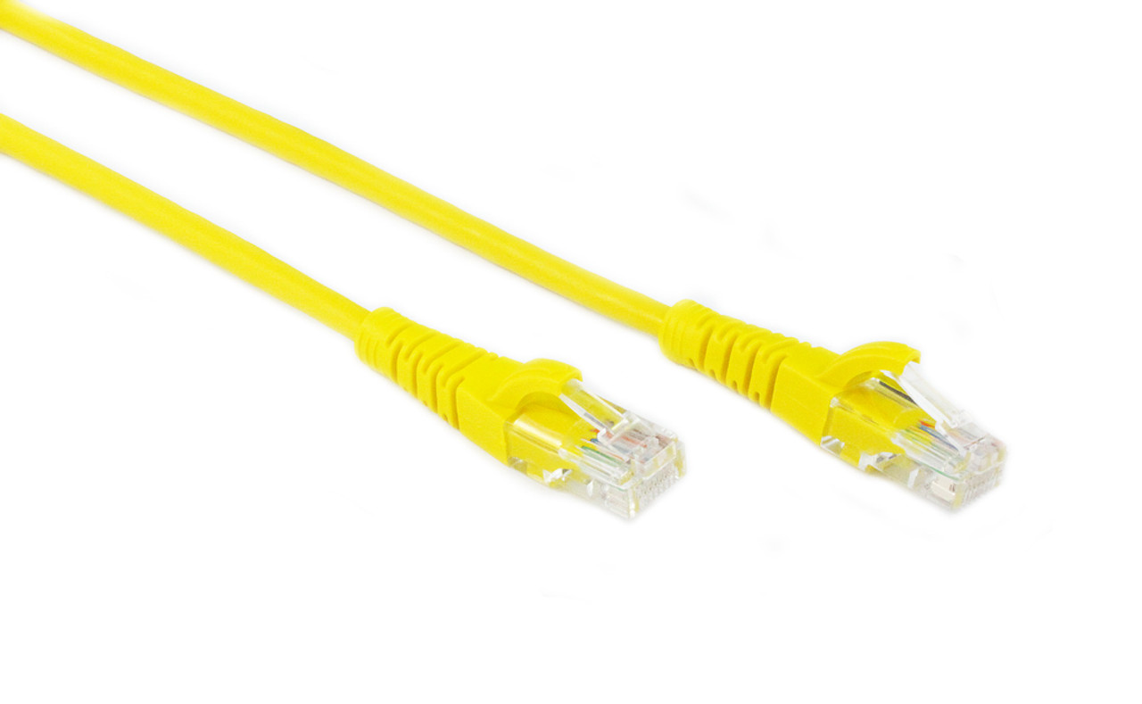 1M Yellow Cat5E UTP Cable