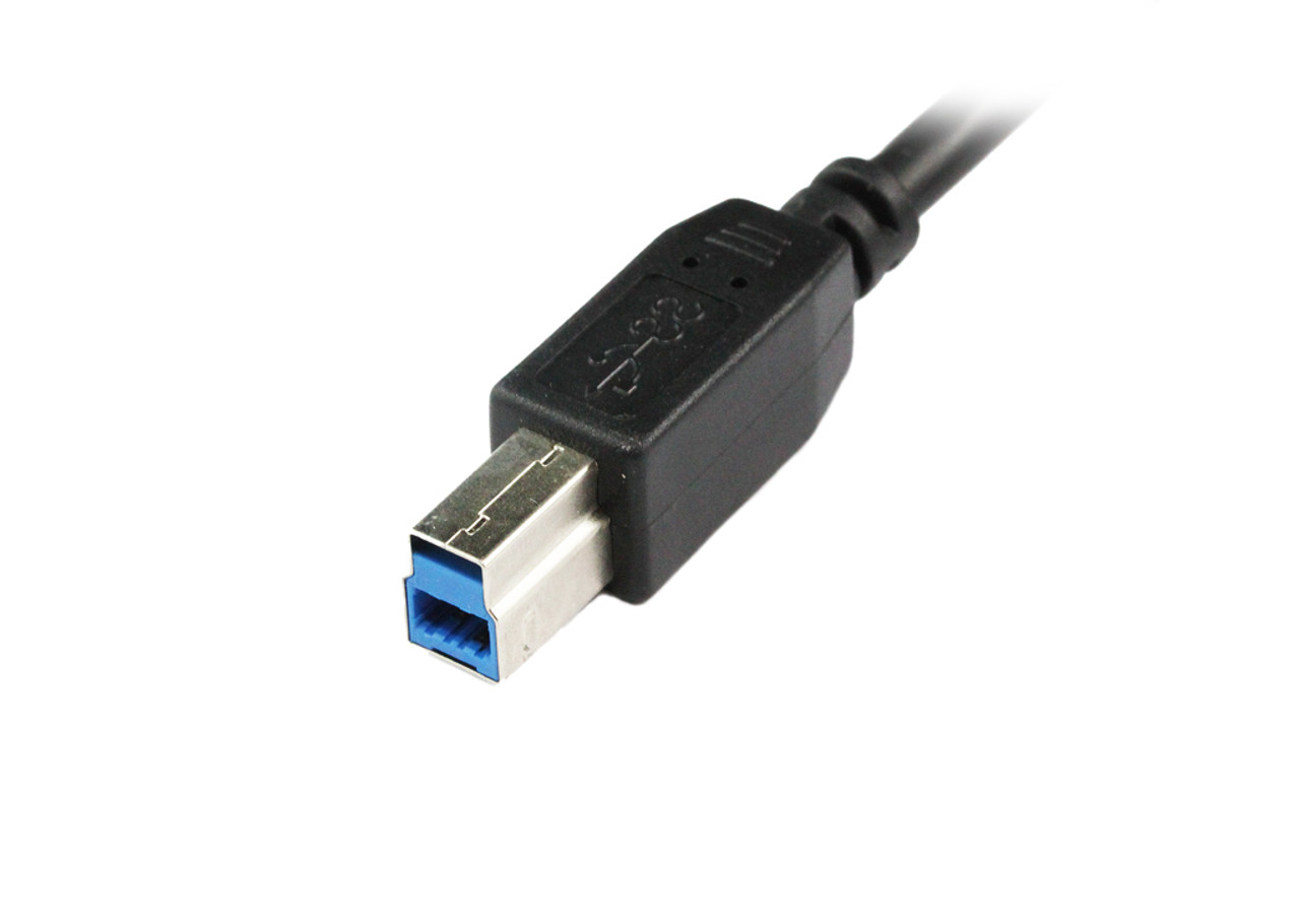 2M USB 3.0 AM/BM Cable in Black