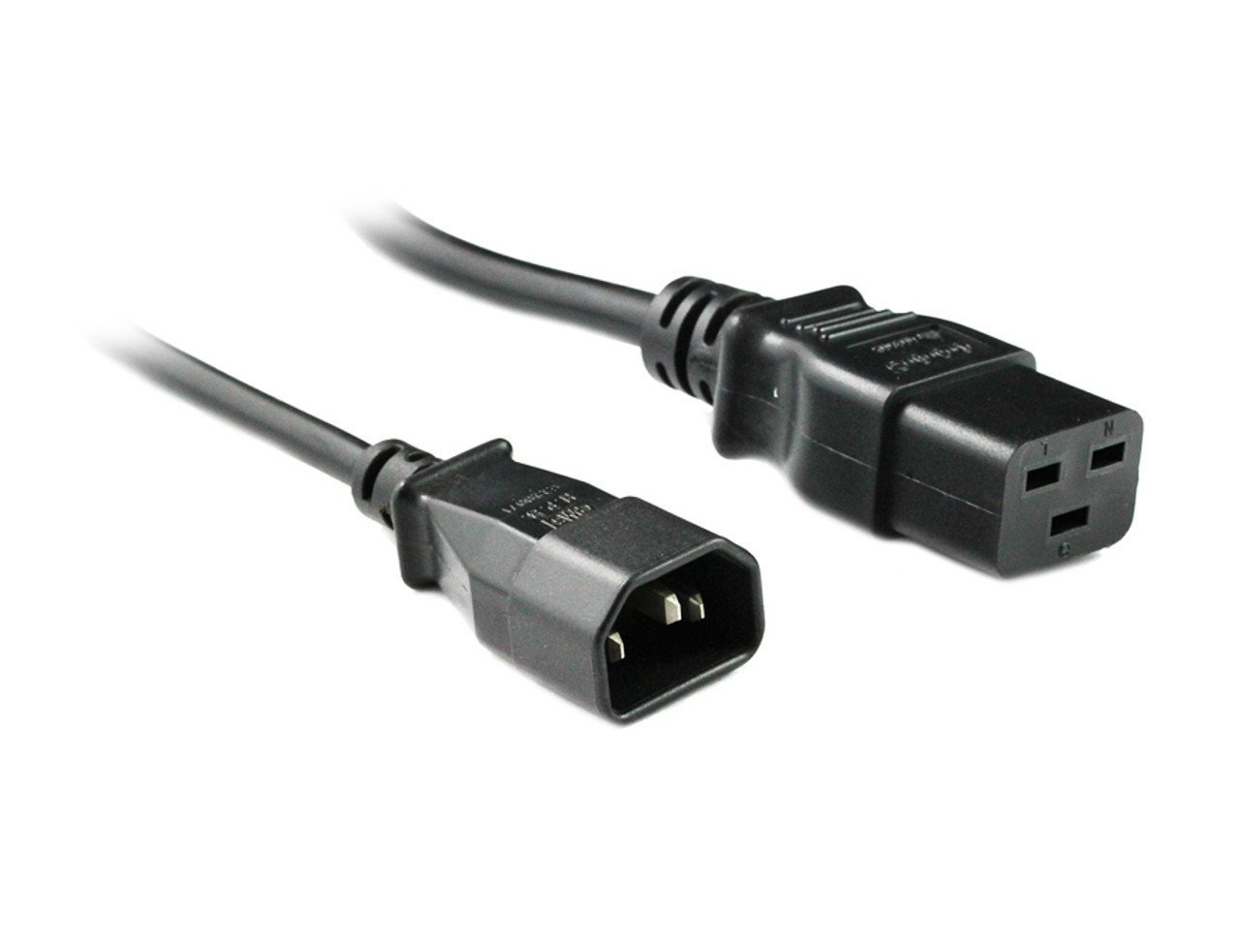 2M IEC C14-C19 Power Cable