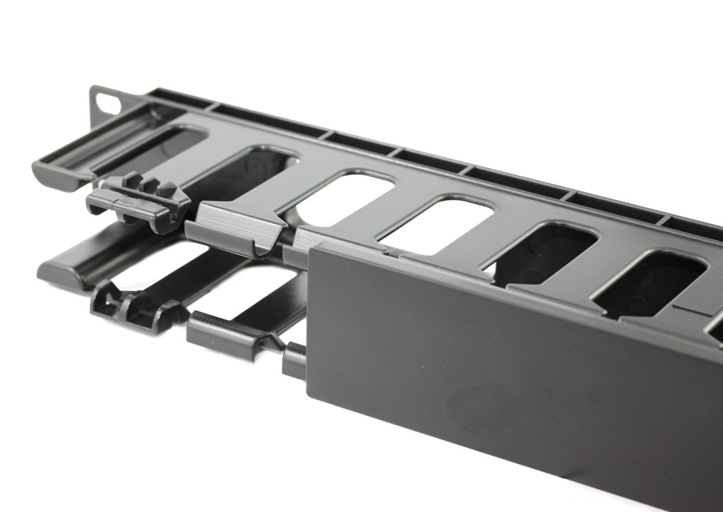 1RU Cable Management Unit ( Plastic ) Austronic Cables and