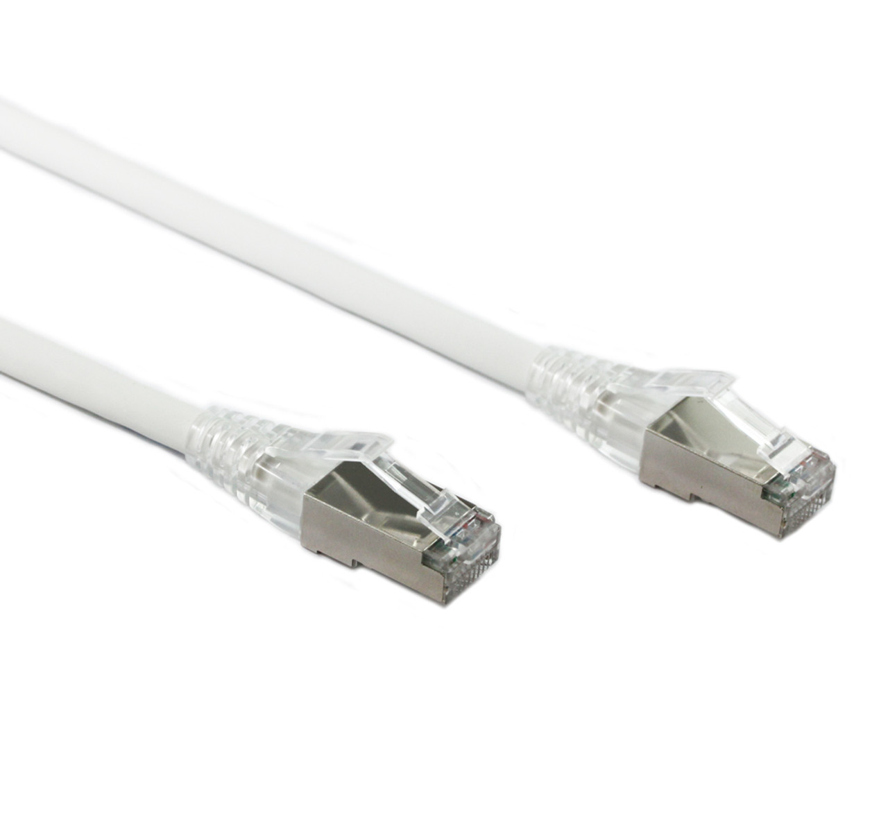 0.3M White CAT6A SFTP Cable LSZH ( Component Test )