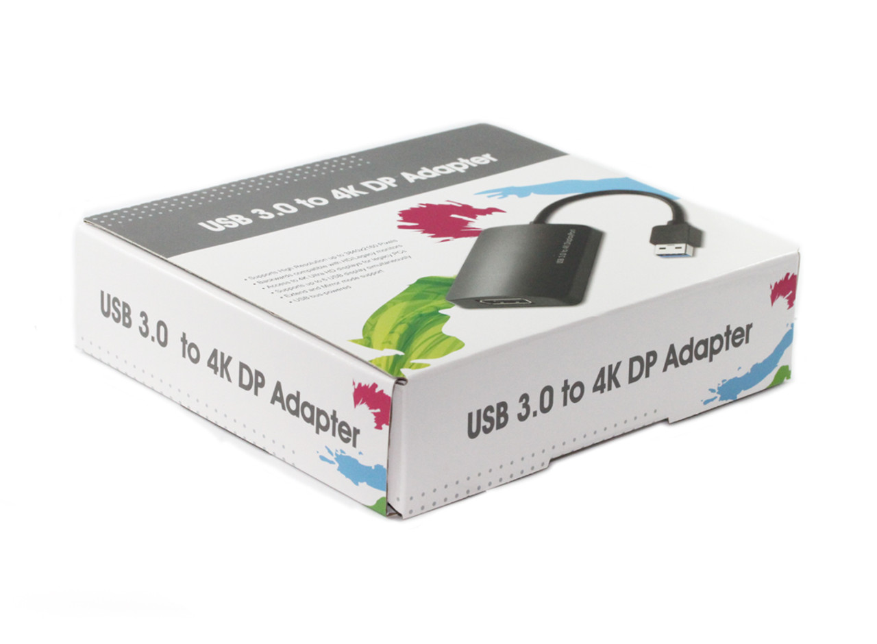 USB 3.0 to Displayport Adaptor Supports 4Kx2K