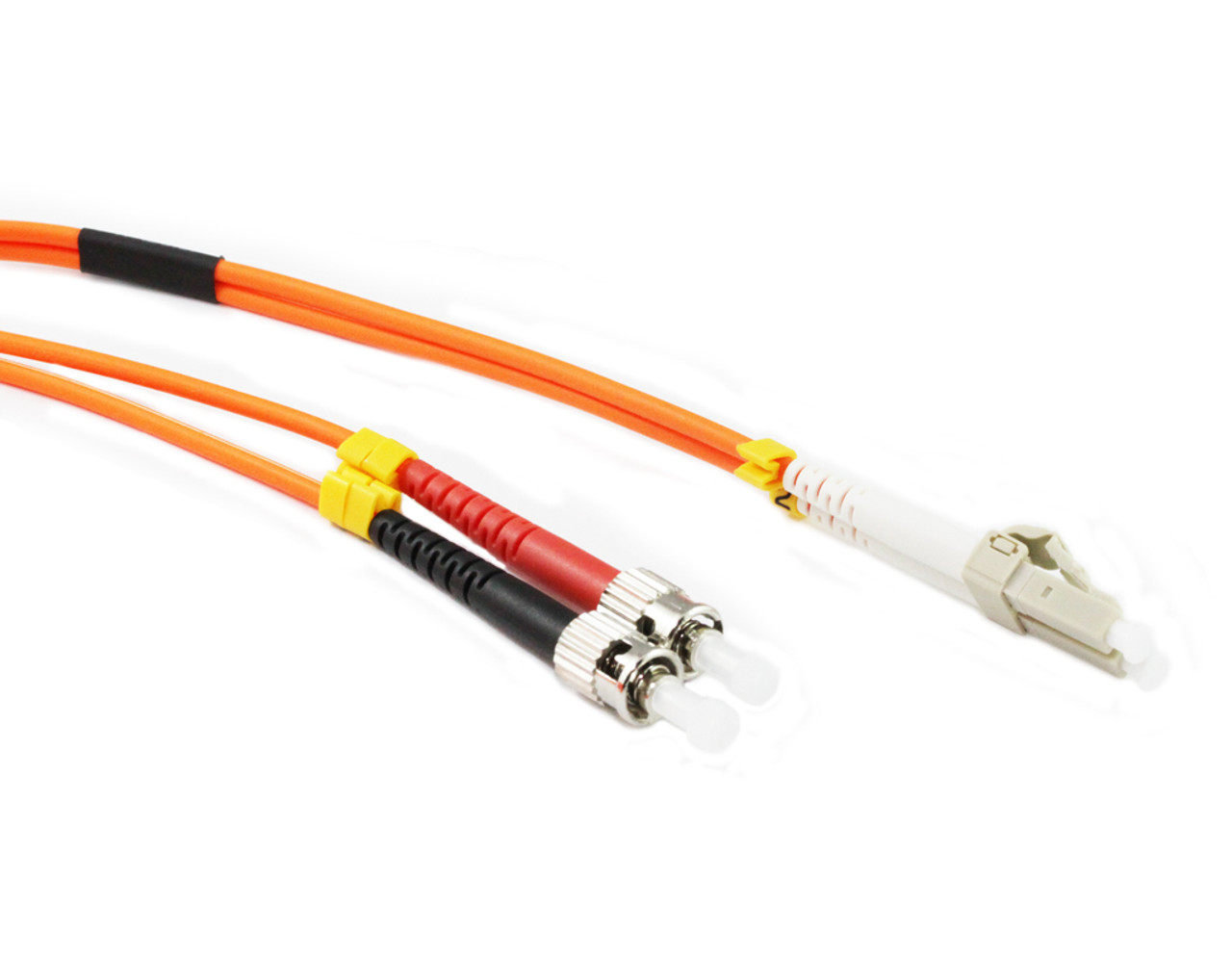 2M LC-ST OM1 62.5/125 Multimode Duplex Fibre Patch Cable