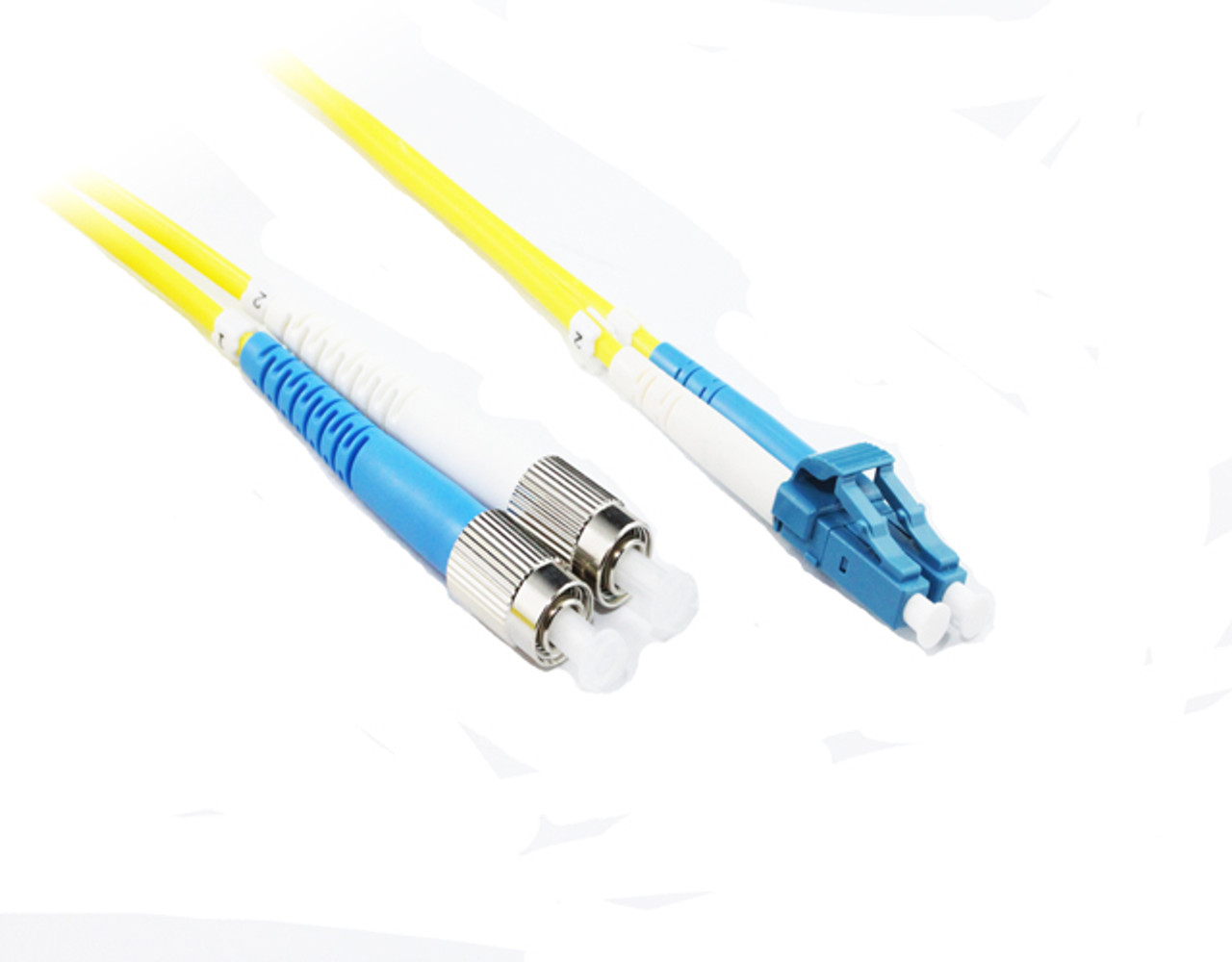 2M FC-LC OS1/OS2 9/125 Singlemode Duplex Fibre Patch Cable