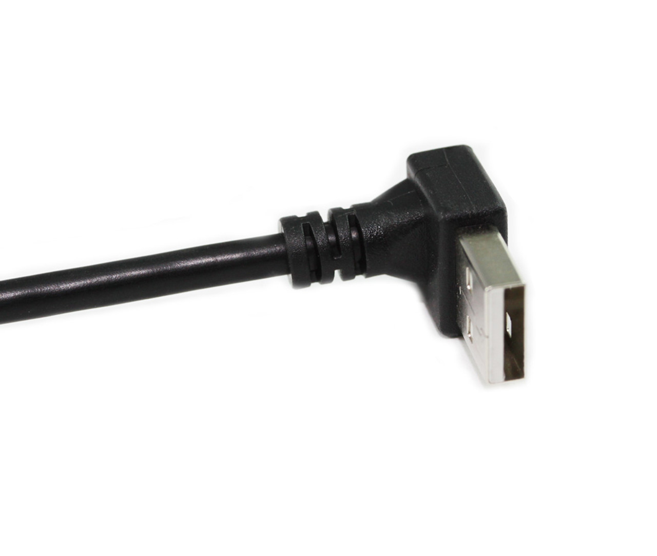 2M USB 2.0 Down Angle AM to BM Cable