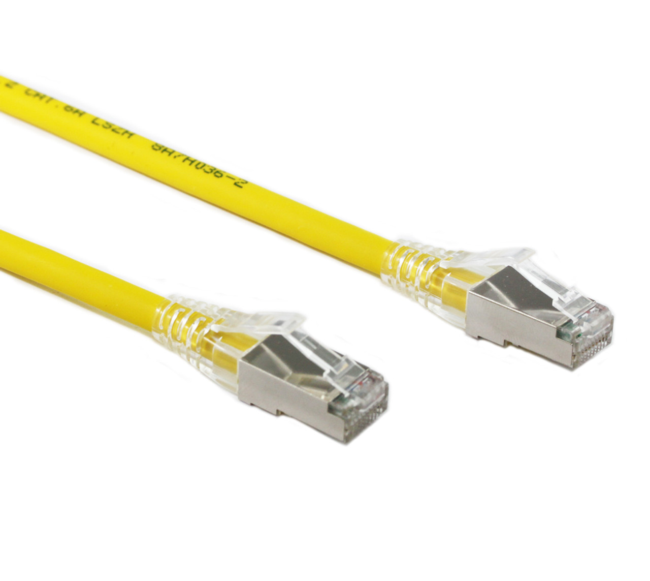 2.5M Yellow CAT6A SFTP Cable LSZH ( Component Test )