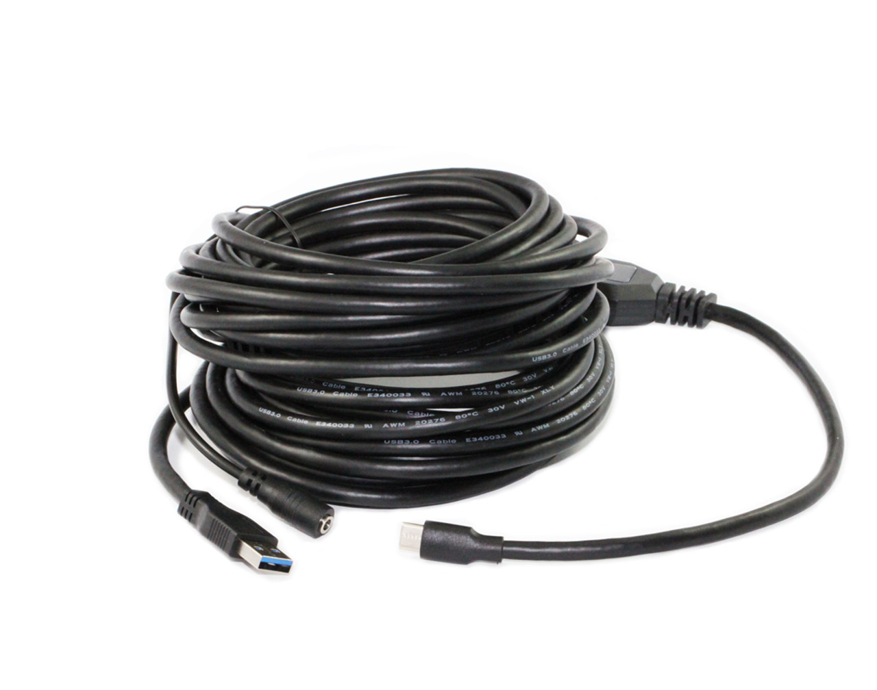 10M Active USB 3.0 AM to Type-C Male Cable Supports 5Gbps