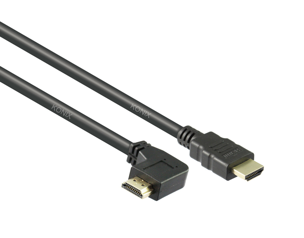 2M HDMI 2.0 Cable with Right Angle Supports 4K@60Hz