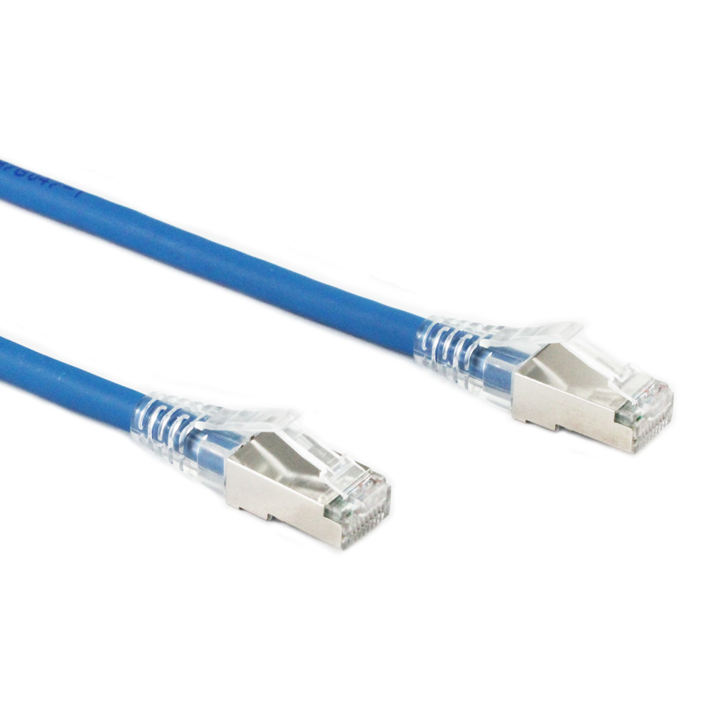 100M Blue CAT6A SFTP Cable LSZH