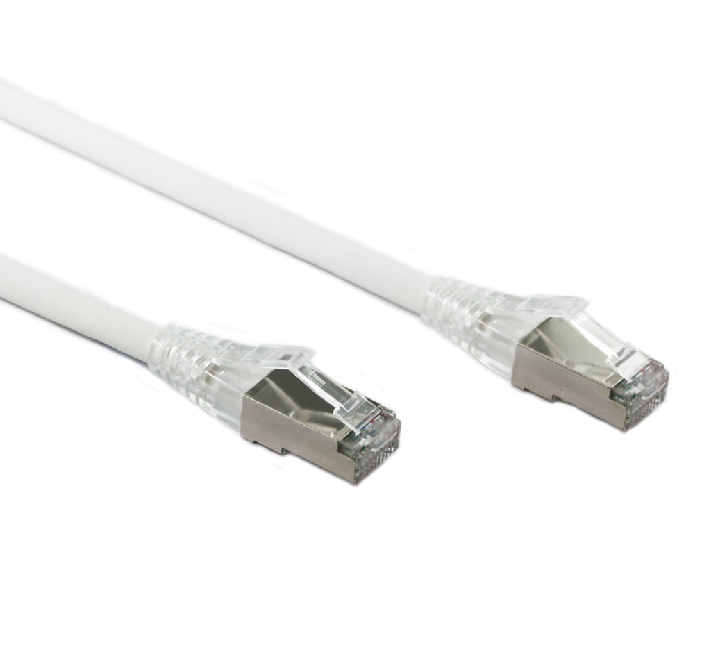 0.15M White CAT6A SFTP Cable LSZH ( Component Test )