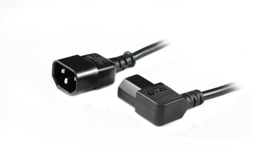 2M Right Angle C13 to C14 Power Cable