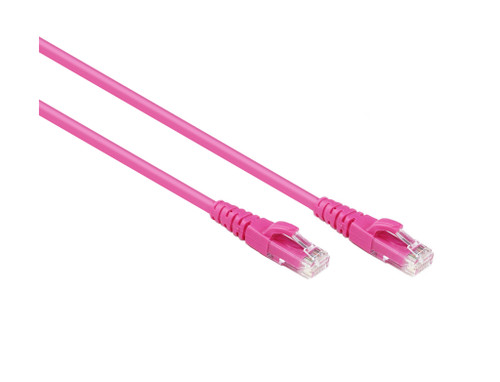 2M Pink CAT6 UTP Cable