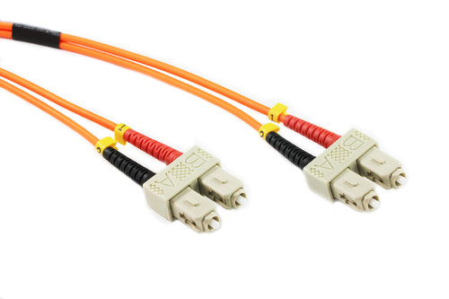 2M SC-SC OM1 62.5/125 Multimode Duplex Fibre Patch Cable