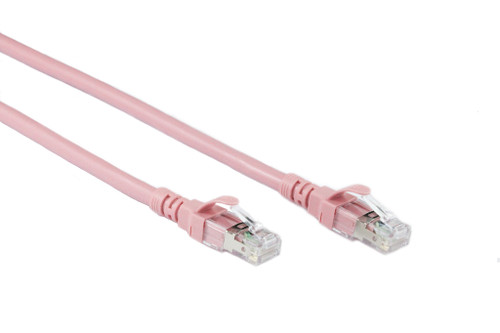 3M Salmon Pink CAT6A SSTP/SFTP Cable