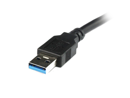 1M USB 3.0 AM/AF Extension Cable in Black