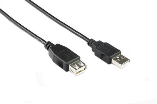 3M USB 2.0 Extension Cable AM-AF Black