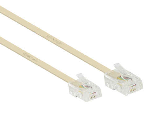 1M RJ45/RJ12 Telephone Cable