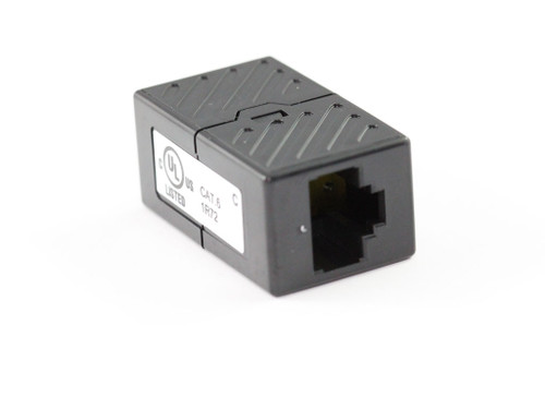 CAT6 Inline Coupler/Joiner in Black