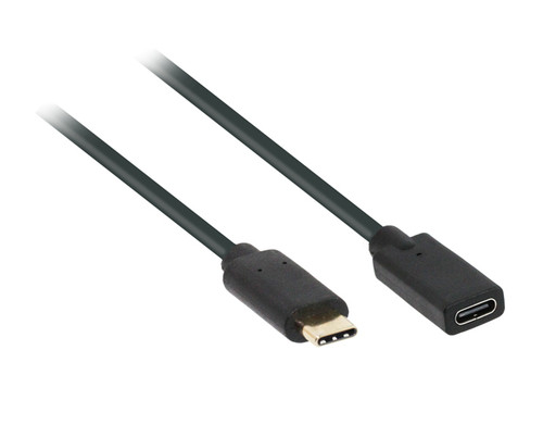 1M USB 3.1 Type-C Male to Female Extension Cable Supports 10G