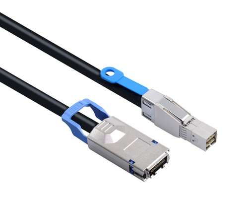 2M External Mini SAS HD SFF-8644 to Infiniband SAS 4X SFF-8470 Cable