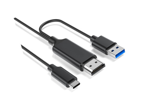 1.8M Active HDMI 2.0 ( Source ) to Type-C ( Monitor ) Cable 1.8M Active HDMI 2.0 ( Source ) to Type-C ( Monitor ) Cable