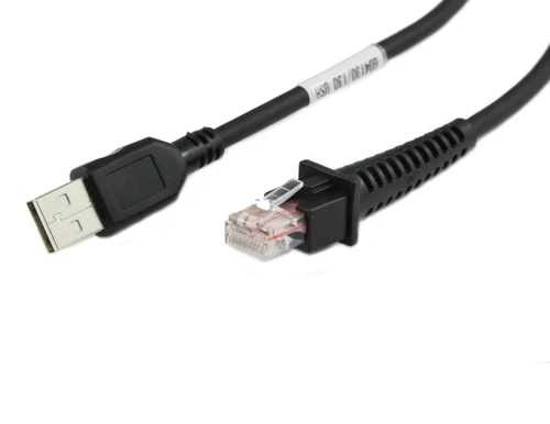 2M USB 2.0 to RJ50 Scanner Cable for Datalogic Scanner