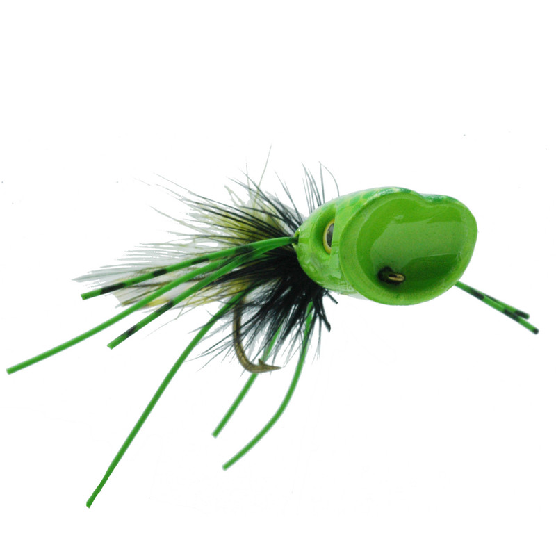 Double Barrel Popper Green Chartreuse